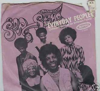 Everyday People Sly and the Family Stone single cover 1968