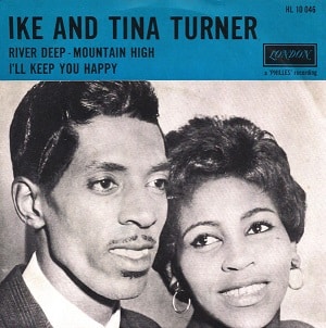 River Deep Mountain High Ike and Tina Turner single cover