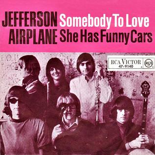 Somebody to Love Jefferson Airplane single cover