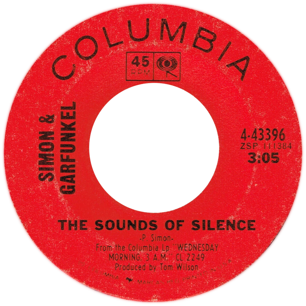 The Sound of Silence Simon Garfunkel album cover