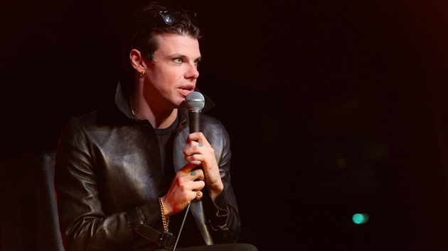 Yungblud Ozzy Osbourne tribute during a high-energy live performance on stage.