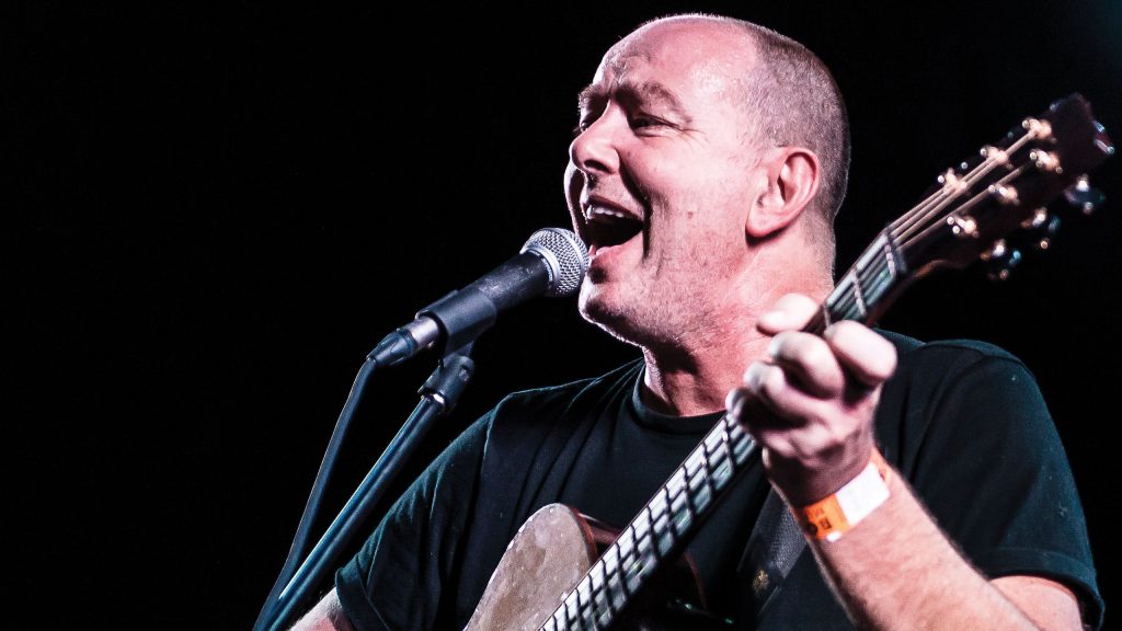 Francis Dunnery Exits Asia ft. John Payne After One Show - Classic Rock Artists Francis Dunnery playing guitar live on stage during his short-lived stint with Asia featuring John Payne.