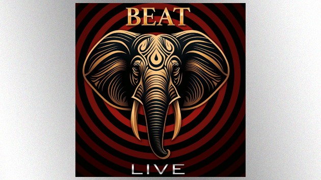 Stylized elephant artwork from The Beat’s upcoming live album cover.