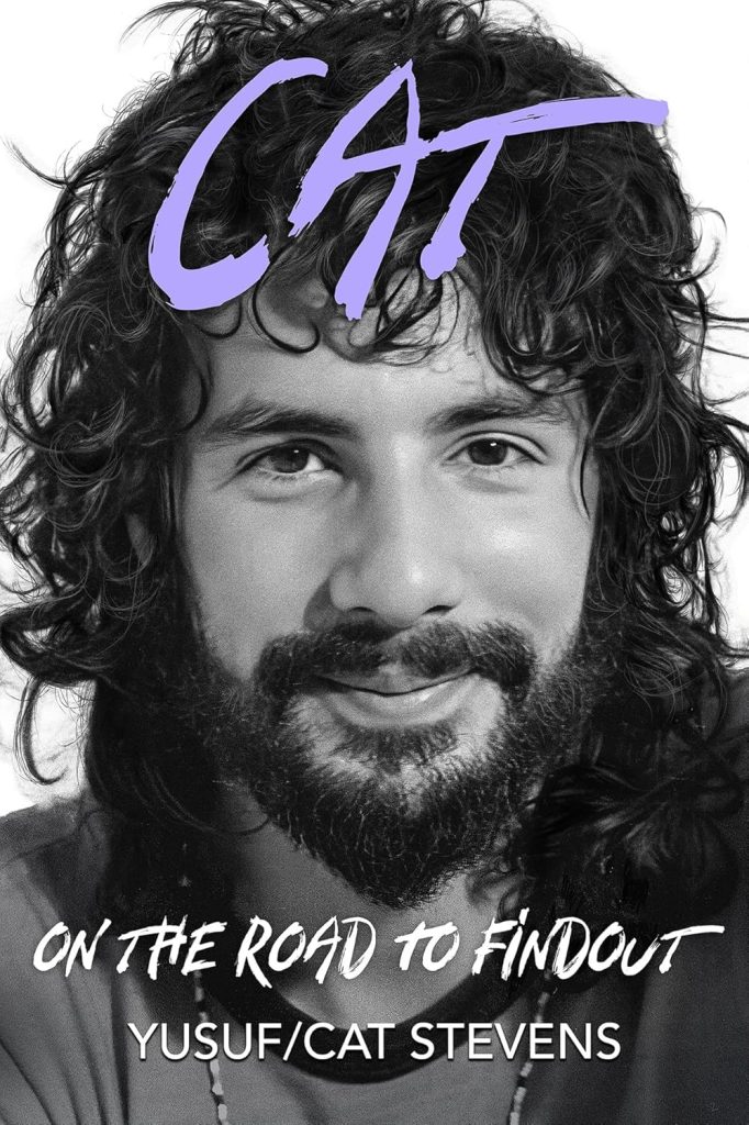 Cat Stevens Returns With Greatest Hits Collection and Memoir - Classic Rock Artists on the road to find out cat stevens album cover featuring black and white portrait of yusuf cat stevens with curly hair and beard.