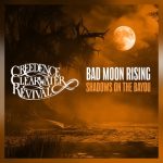 Bad Moon Rising Shadows on the Bayou - CCR Halloween Playlist Artwork - Classic Rock Artists What Is Bad Moon Rising Shadows on the Bayou? Creedence Clearwater Revival Halloween playlist artwork featuring spooky bayou scene with orange full moon.