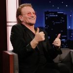 Bono on Jimmy Kimmel Live promoting Stories of Surrender documentary - Classic Rock Artists Bono discusses U2 music documentary on Jimmy Kimmel Live show