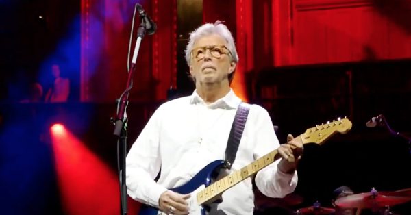 Eric Clapton performing at Royal Albert Hall