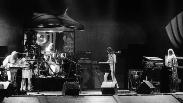 Yes performing live in 1973