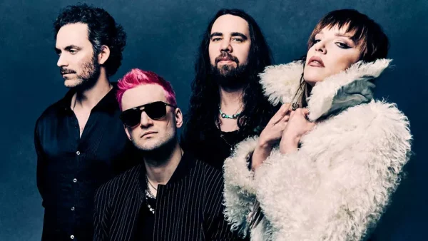 Halestorm performing at Ozzy Osbourne final show Back To The Beginning