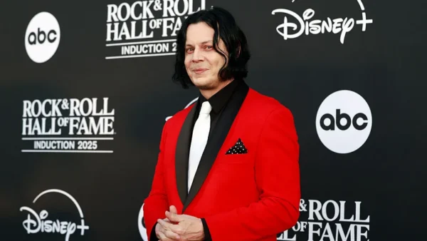 Jack White at Rock Hall ceremony