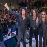 KISS Las Vegas unmasked performance with Gene Simmons Paul Stanley Tommy Thayer and Eric Singer greeting fans without makeup