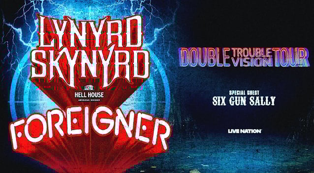 Lynyrd Skynyrd Foreigner tour 2026 Double Trouble Double Vision promotional image