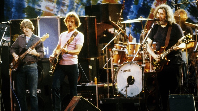 The Grateful Dead performing live
