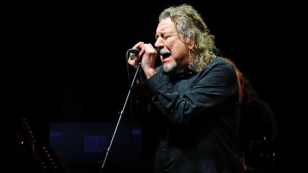 Robert Plant 2026 tour performer singing live on stage