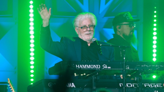 Michael McDonald 2026 Musician Hall of Fame inductee performing at 2025 Songwriters Hall of Fame ceremony