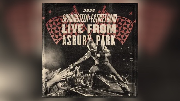 Bruce Springsteen Live From Asbury Park 2024 Record Store Day 2026 vinyl release cover artwork