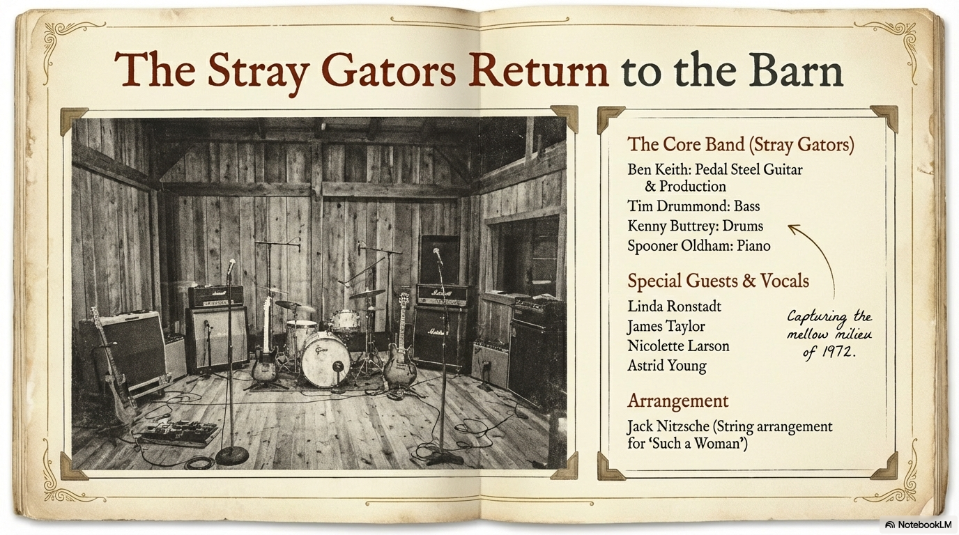 Neil Young Harvest Moon recording session atmosphere