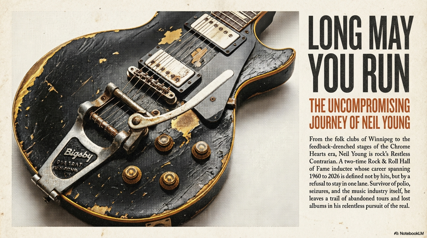 Image showing iconic Old Black 1953 Gibson Les Paul guitar with Bigsby vibrato in vintage parchment style