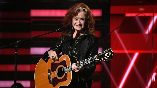 Bonnie Raitt performing live during the bonnie raitt tour