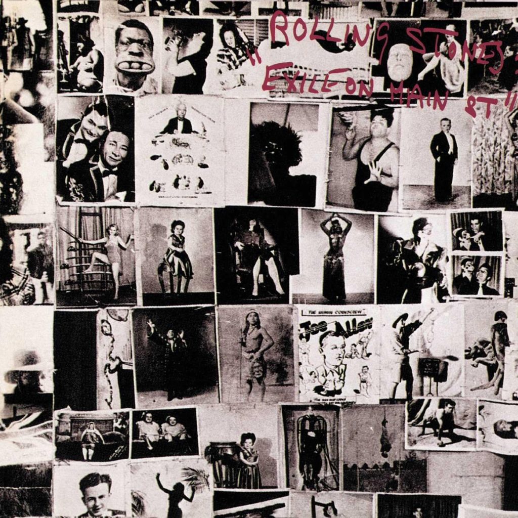 Exile on Main St album cover - The Rolling Stones 1972 classic double LP.