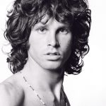Jim Morrison as the 'Young Lion', poses for the iconic 1967 promotional photograph.