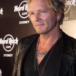 Matt Sorum posing at the Hard Rock Cafe Sydney