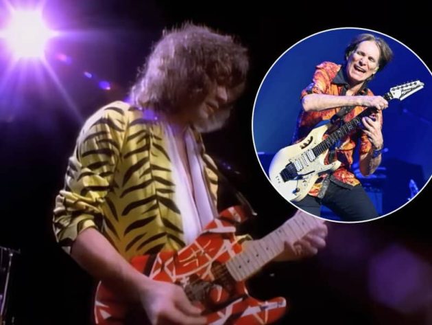 Steve Vai performing the Steve Vai Van Halen Jump World Cup 2026 anthem live