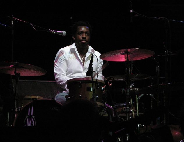 Steve Jordan: Drummer, Producer, Rolling Stones Heartbeat 1 Steve Jordan, drummer of the Rolling Stones, in performance