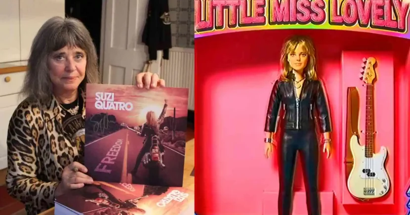 Suzi Quatro performing the new single Little Miss Lovely