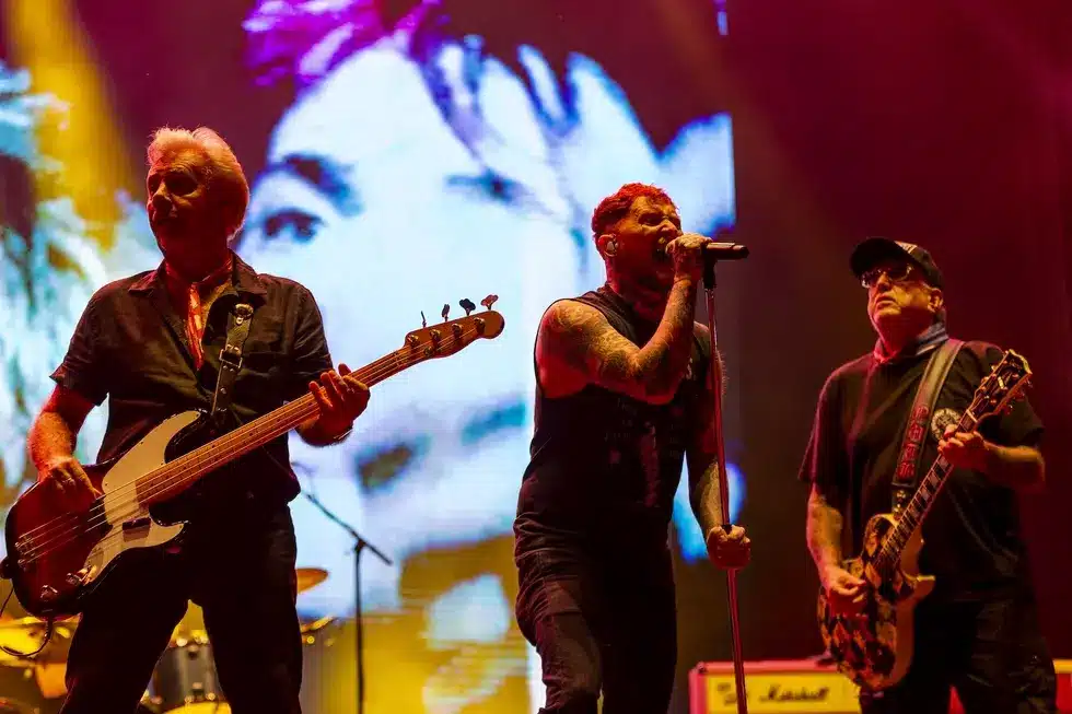 Sex Pistols tour featuring Frank Carter on stage during the Never Mind the Bollocks 2026 run