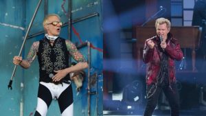 The Roundup MusicFest headliners Billy Idol and David Lee Roth performing live in 2026