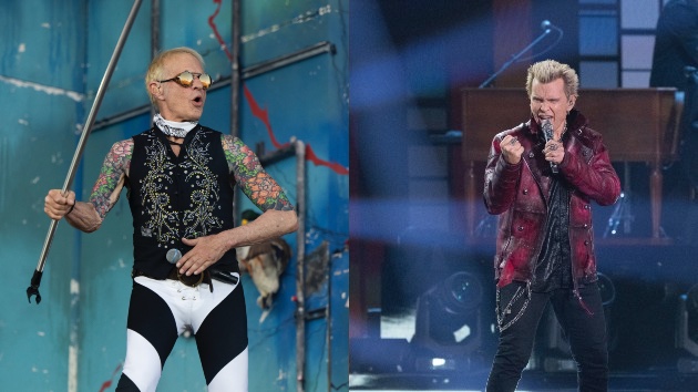 The Roundup MusicFest headliners Billy Idol and David Lee Roth performing live in 2026