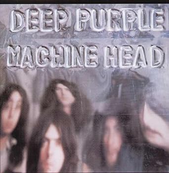 Deep Purple Smoke on the Water featured on the Machine Head album cover showing the band’s iconic 1972 hard rock release.