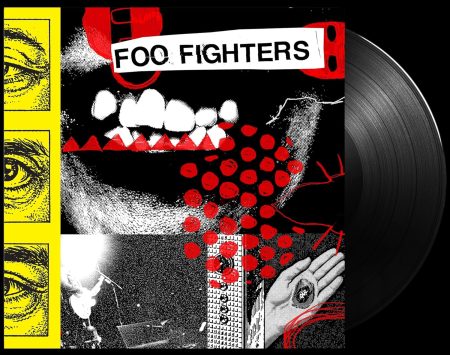 Your Favorite Toy album cover featuring the Spit Shine single by Foo Fighters
