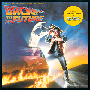 Back to the Future Soundtrack album cover featuring The Power of Love by Huey Lewis and the News