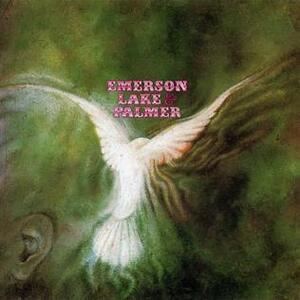 Emerson Lake and Palmer debut album cover Lucky Man 1970