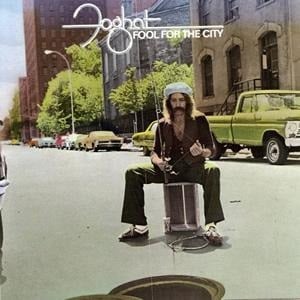 Foghat Fool for the City album cover 1975 representing the song Slow Ride.