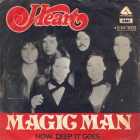 Heart Magic Man single cover 1976