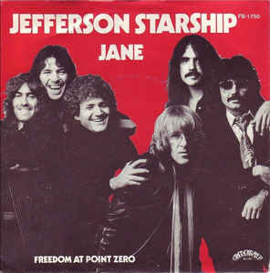 Jefferson Starship Jane single cover