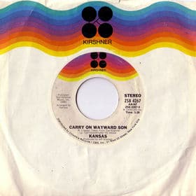 Kansas Carry On Wayward Son single cover 1976