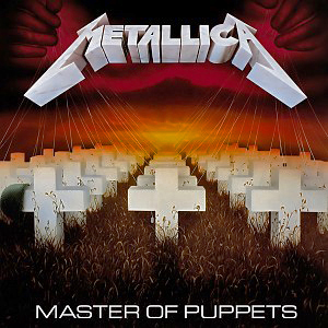 Master of Puppets Metallica album cover 1986