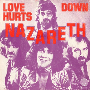 Nazareth Love Hurts Netherlands single sleeve