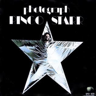Ringo Starr Photograph single cover 1973