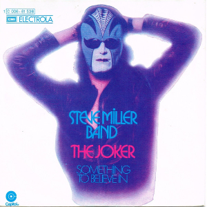 Steve Miller Band The Joker 1973 single cover