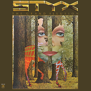 Styx The Grand Illusion album cover Come Sail Away 1977