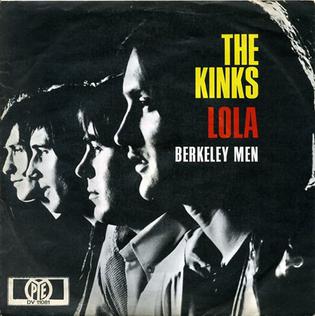 The Kinks Lola UK single cover