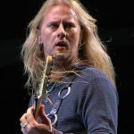 Jerry Cantrell performing live on stage with his signature G&L guitar