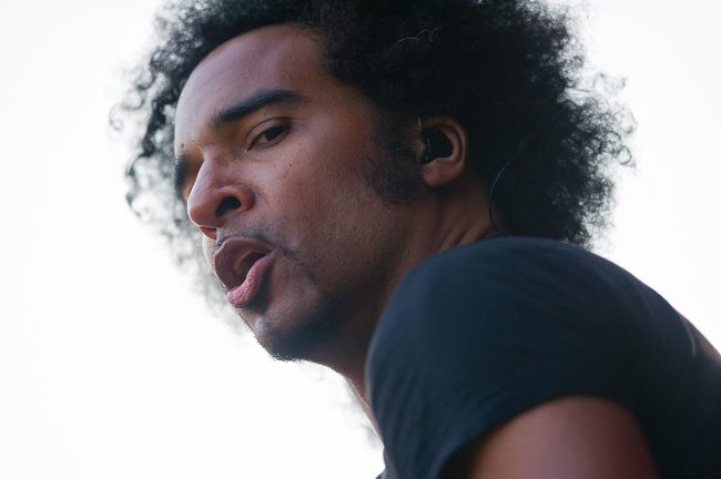 William DuVall performing live with Alice in Chains on stage