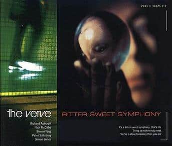 Bitter Sweet Symphony by The Verve single cover 1997