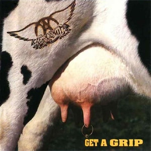 Cryin’ single cover by Aerosmith featuring Alicia Silverstone from the iconic 1993 music video.